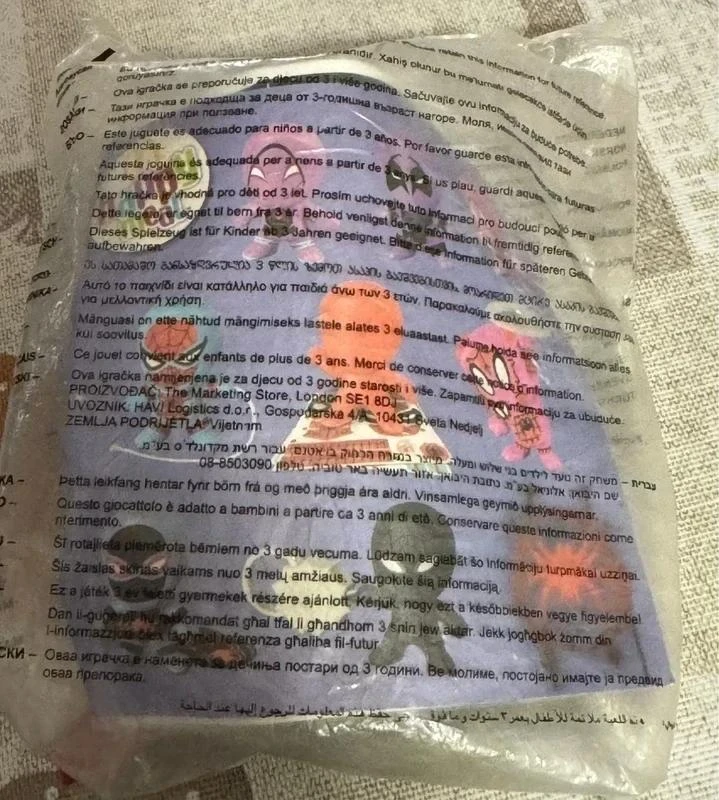 Figura de juguete Spiderman McDonalds en blister Nueva – photo 3